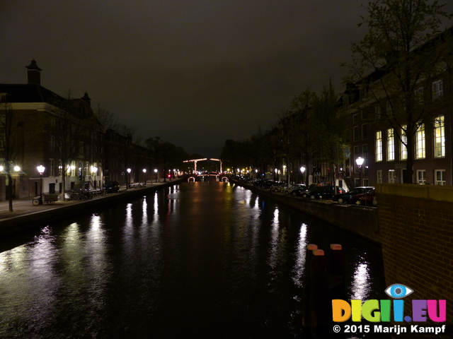 FZ014574 Amsterdam at night